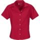 Ladies Short Sleeve Aspen Shirt - Red