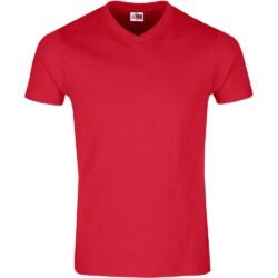 BAS-9000-R_1024X1024 Mens Super Club 165 V-Neck T-Shirt