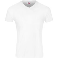 BAS-9000-W_1024X1024 Mens Super Club 165 V-Neck T-Shirt