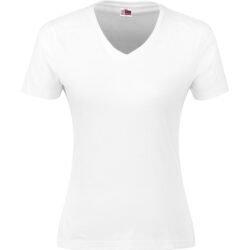 BAS-9001-W_1024X1024 Ladies Super Club 165 V-Neck T-Shirt