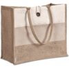Okiyo Fukei Jute & Cotton Tote