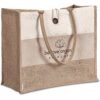Okiyo Fukei Jute & Cotton Tote