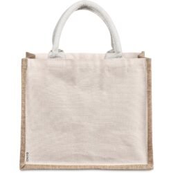 Okiyo Chinsai Midi Jute & Cotton Tote