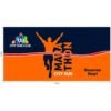 Legend Straight Banner Wall Skin 4.45m x 2.25m (Excludes Hardware)
