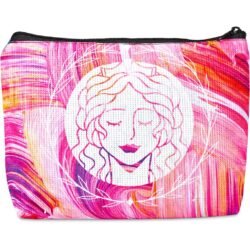 Pre-Printed Sample Hoppla Leanne Recycled PET Stitch-Bond Maxi Toiletry Bag