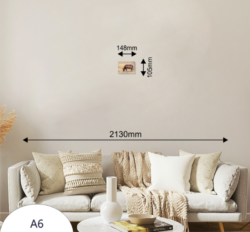 A6 size ✨ A6 Canvas – Small Size, Big Meaning ✨