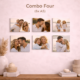 ✨ Canvas Combo Four – Compact Gallery Wall Set ✨