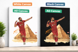 ✨ Salah Legacy – Limited Edition A0 Canvas✨