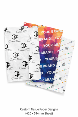 ⭐ Custom Printed Tissue Paper – 594mm x 420mm 100 sheets⭐
