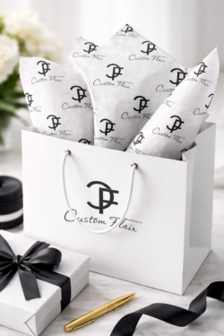 ⭐ Custom Printed Tissue Paper – 594mm x 420mm 100 sheets⭐