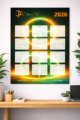 ⭐ A2 Wall Calendar Poster – Bold Designs at one touch ⭐