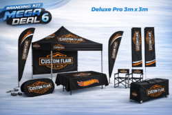 Mega 6 Mega Deal 6 – Complete Outdoor Branding Solution