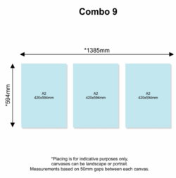 ✨ Canvas Combo Nine – Triple Statement Set ✨