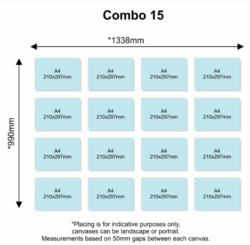 ✨ Canvas Combo Fifteen – Ultimate Full Wall Gallery ✨