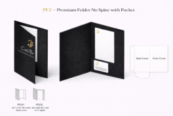 2 Premium A4 Presentation Folders (50 included)