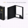 3 Premium A4 Presentation Folders (50 included)