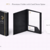5 Premium A4 Presentation Folders (50 included)