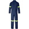 Trade Polycotton Conti Suit - Reflective Arms & Legs - Yellow Tape