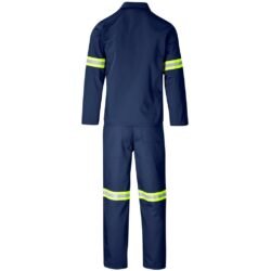 Trade Polycotton Conti Suit - Reflective Arms & Legs - Yellow Tape