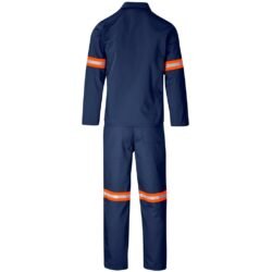 Trade Polycotton Conti Suit - Reflective Arms & Legs - Orange Tape