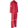 Trade Polycotton Conti Suit - Reflective Arms & Legs - Orange Tape