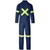 Trade Polycotton Conti Suit - Reflective Arms, Legs & Back - Yellow Tape