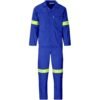 Trade Polycotton Conti Suit - Reflective Arms, Legs & Back - Yellow Tape