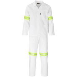 Trade Polycotton Conti Suit - Reflective Arms, Legs & Back - Yellow Tape
