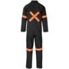 Trade Polycotton Conti - Suit Reflective Arms, Legs & Back - Orange Tape