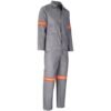 Trade Polycotton Conti - Suit Reflective Arms, Legs & Back - Orange Tape