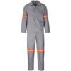 Trade Polycotton Conti - Suit Reflective Arms, Legs & Back - Orange Tape