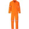 Trade Polycotton Conti - Suit Reflective Arms, Legs & Back - Orange Tape