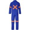 Trade Polycotton Conti - Suit Reflective Arms, Legs & Back - Orange Tape