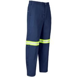 Trade Polycotton Pants - Reflective Legs - Yellow Tape