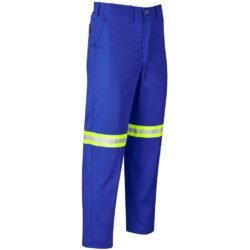 Trade Polycotton Pants - Reflective Legs - Yellow Tape