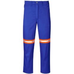 Trade Polycotton Pants - Reflective Legs - Orange Tape