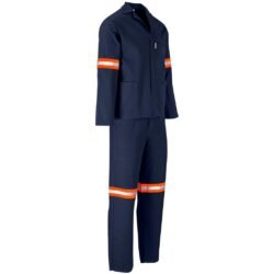 ALT-11032-N-GHSI_1024X1024 Technician 100% Cotton Conti Suit - Reflective Arms & Legs - Orange Tape
