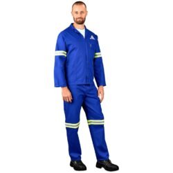 ALT-11033-RB-MOFR699-LOGO_1024X1024 Technician 100% Cotton Conti Suit - Reflective Arms, Legs & Back - Yellow Tape