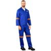Technician 100% Cotton Conti Suit - Reflective Arms, Legs & Back - Orange Tape