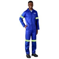 ALT-11081-RB-MOFR46_1024X1024 Safety Polycotton Boiler Suit - Reflective Arms & Legs - Yellow Tape