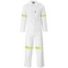 ALT-11081-W_1024X1024 Safety Polycotton Boiler Suit - Reflective Arms & Legs - Yellow Tape