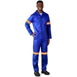 ALT-11082-RB-MOFR46-NOLOGO_1024X1024 Safety Polycotton Boiler Suit - Reflective Arms & Legs - Orange Tape