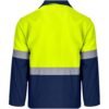 ALT-1109-Y-GHBK_1024X1024 Traffic Premium Two-Tone Hi-Viz Reflective Jacket