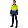 ALT-1109-Y-MOFR126_1024X1024 Traffic Premium Two-Tone Hi-Viz Reflective Jacket