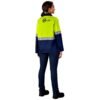 ALT-1109-Y_MOBK209-LOGO_1024X1024 Traffic Premium Two-Tone Hi-Viz Reflective Jacket