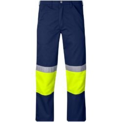 ALT-1110-Y_1024X1024 Traffic Premium Two-Tone Hi-Viz Reflective Pants