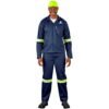 ALT-11111-N-MOFR3499-LOGO_1024X1024 Site Premium Polycotton Jacket - Reflective Arms - Yellow Tape