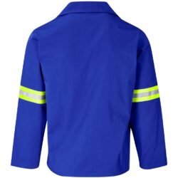 ALT-11111-RB-GHBK_1024X1024 Site Premium Polycotton Jacket - Reflective Arms - Yellow Tape