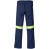 ALT-11131-N-GHBK_1024X1024 Site Premium Polycotton Pants - Reflective Legs - Yellow Tape
