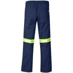 ALT-11131-N-GHBK_1024X1024 Site Premium Polycotton Pants - Reflective Legs - Yellow Tape